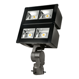 Lumark NFFLD-L-C100-S Night Falcon Large, 252W, 4000K, 120-277V, 6x6, Sliptfitter, Carbon Bronze