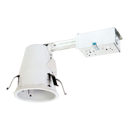 Product image for Halo E4RTATSB 4" NON-IC Air-Tite, Remodel, 120V w/ Socket Bracket