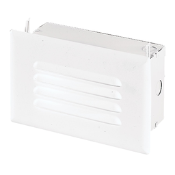 Halo H2920ICT Step Light, IC, Incandescent, with Louver Face Plate, No Junction Box Or Bar Hangers