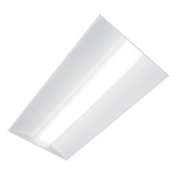 Metalux 24CZ2-50-UNV-L835-CD1-U LED, 2'x4' Cruze ST, Ribbed Frosted Acrylic Lens, 5000 Lumens, 80 CRI, 3500K, UNV 0-10V Dimming to 5pct