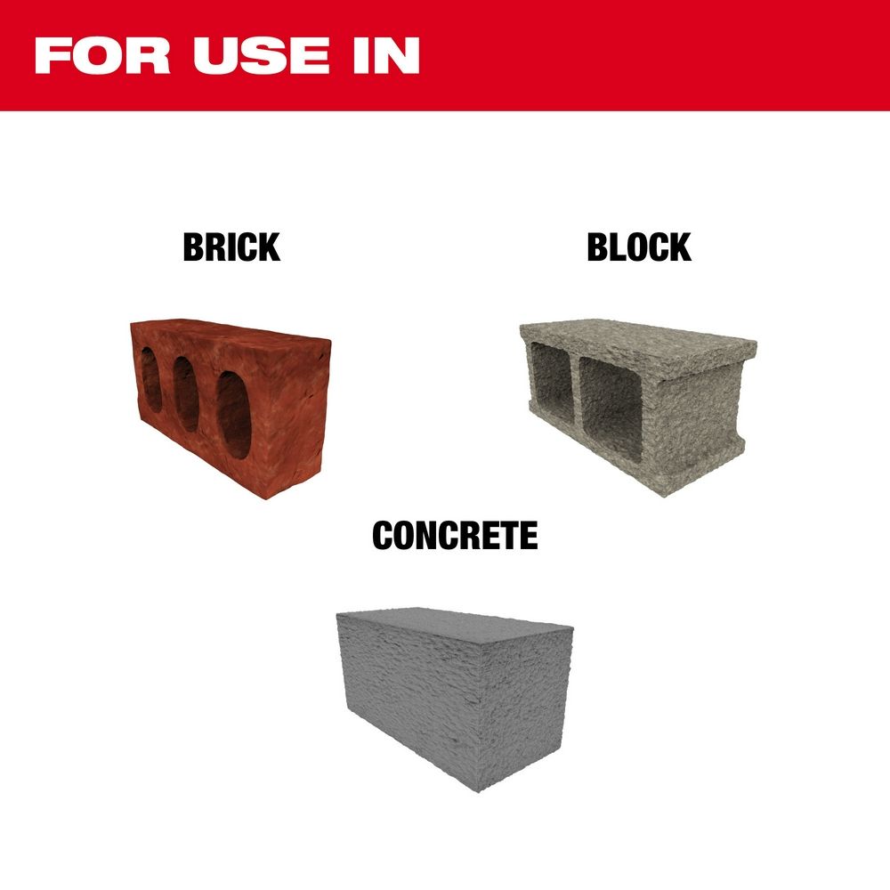 3-9/16" X 11-3/8" One Piece SDS Max Core Bit