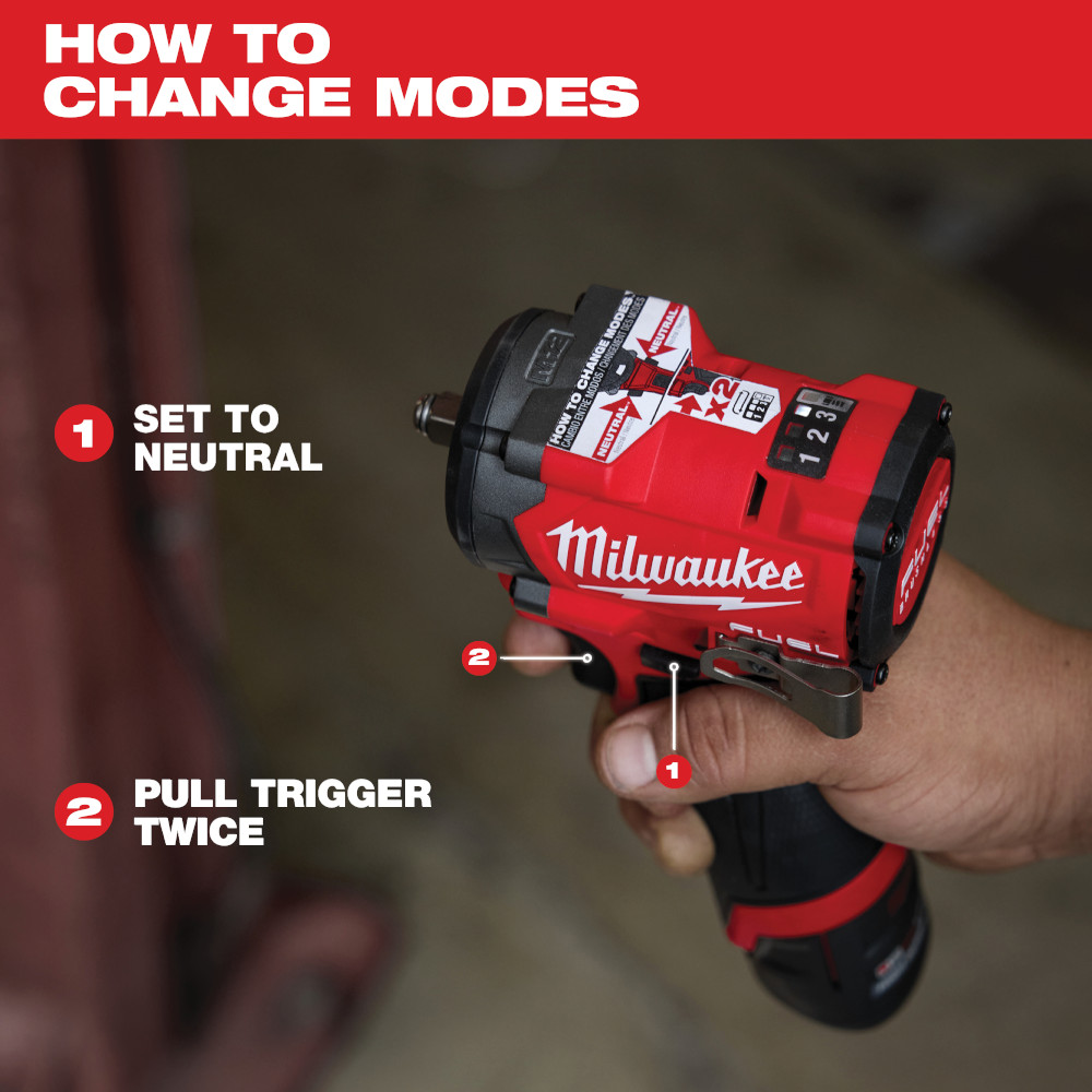 M12 FUEL™ Stubby 3/8" Impact Wrench