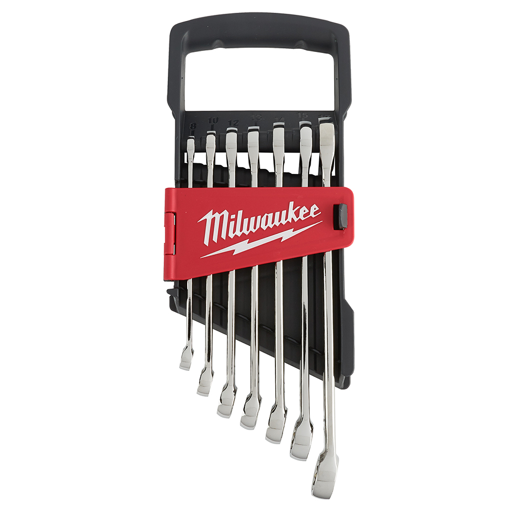 Product image for Milwaukee 48-22-9507 7-Piece Combination Wrench Set - Metric