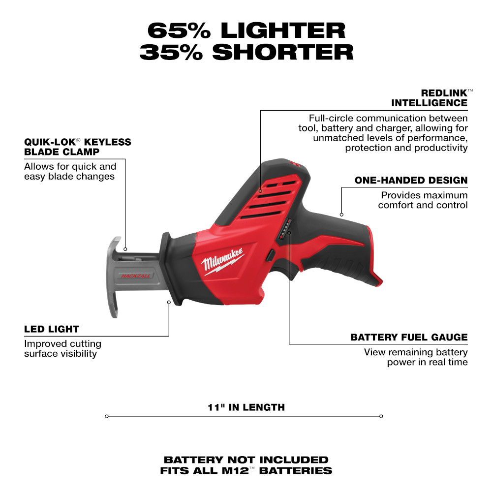 M12™ HACKZALL® Reciprocating Saw