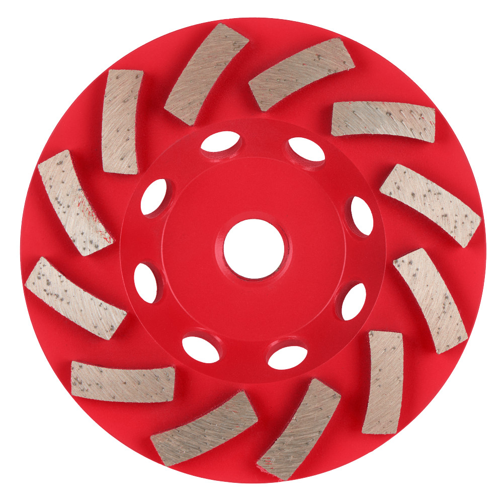 Product image for Milwaukee 49-93-7780 4" Diamond Cup Wheel Segmented-Turbo