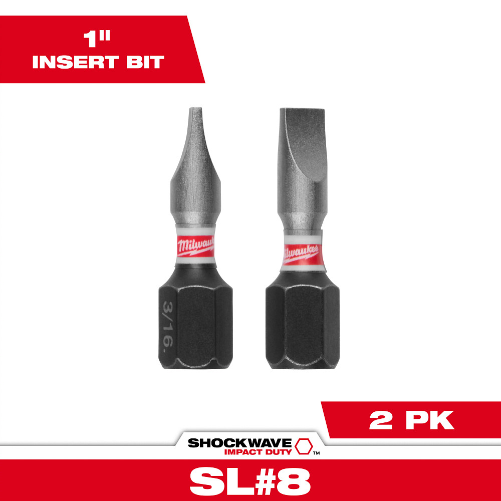Product image for Milwaukee 48-32-4417 2-Pack Insert Bit