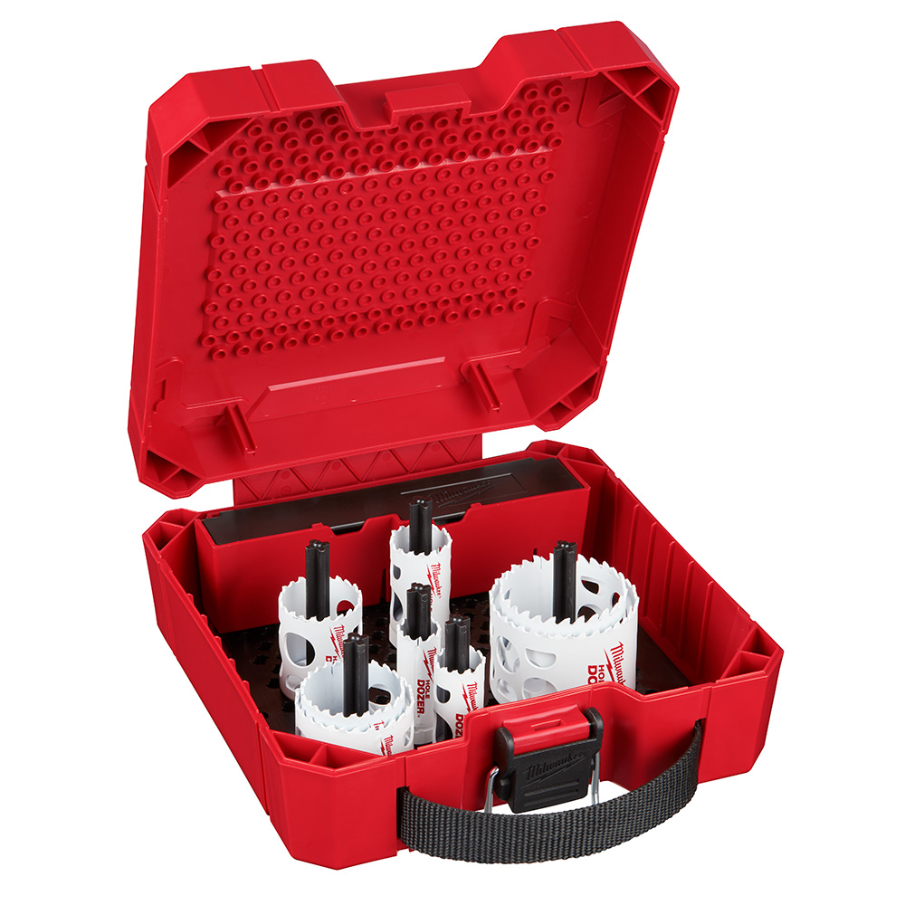 Product image for Milwaukee 49-22-4143 12 Pc Hole Saw Kit