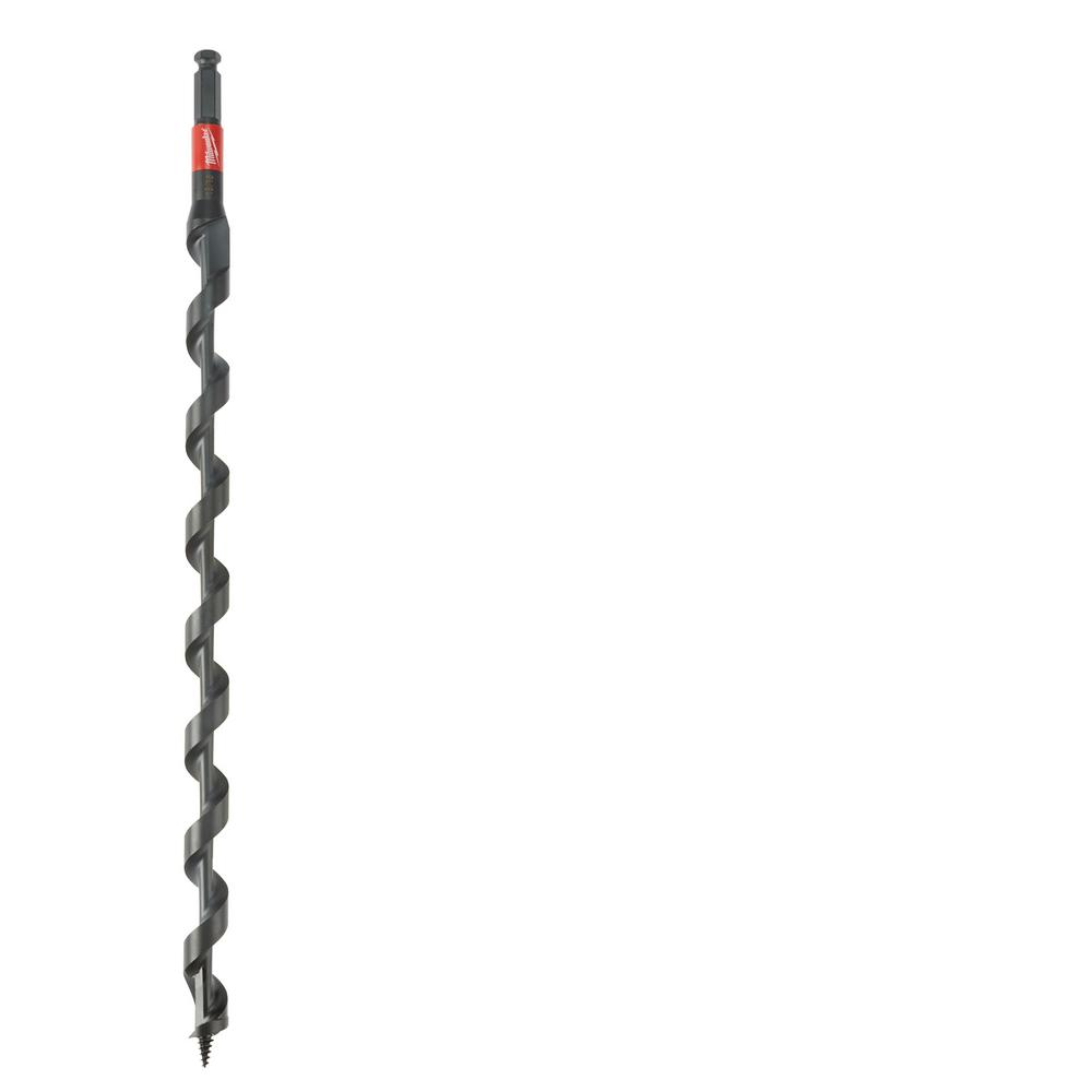 Product image for Milwaukee 48-13-6712 1-1/8" x 18" SHOCKWAVE™ Lineman's Impact Auger Bit