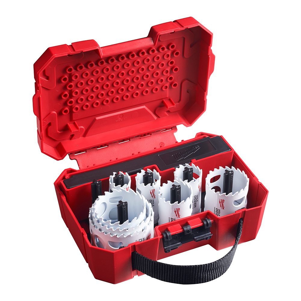 Mayer-DDS-12 PC HOLE DOZER™ with Carbide Teeth Hole Saw Kit-1