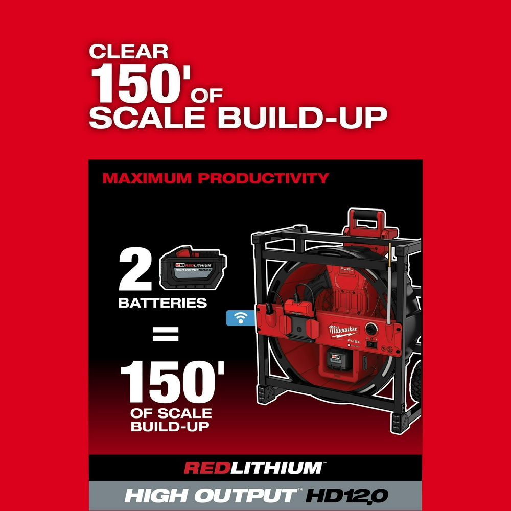 5/16” x 75’ Chain Snake Cable