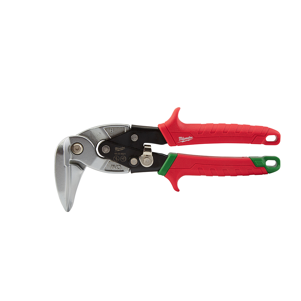 Product image for Milwaukee 48-22-4521 Right Cutting Upright Aviation Snips