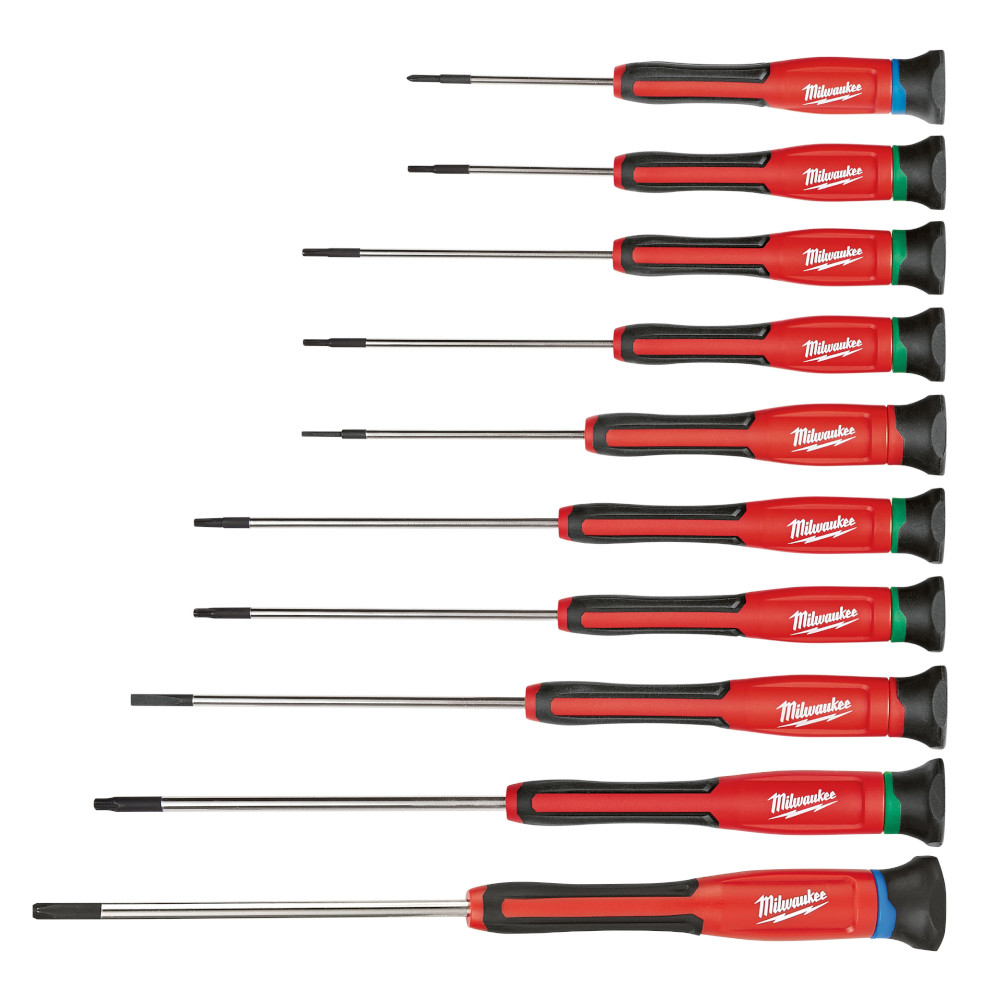 Product image for Milwaukee 48-22-2612 10PC Precision Scre