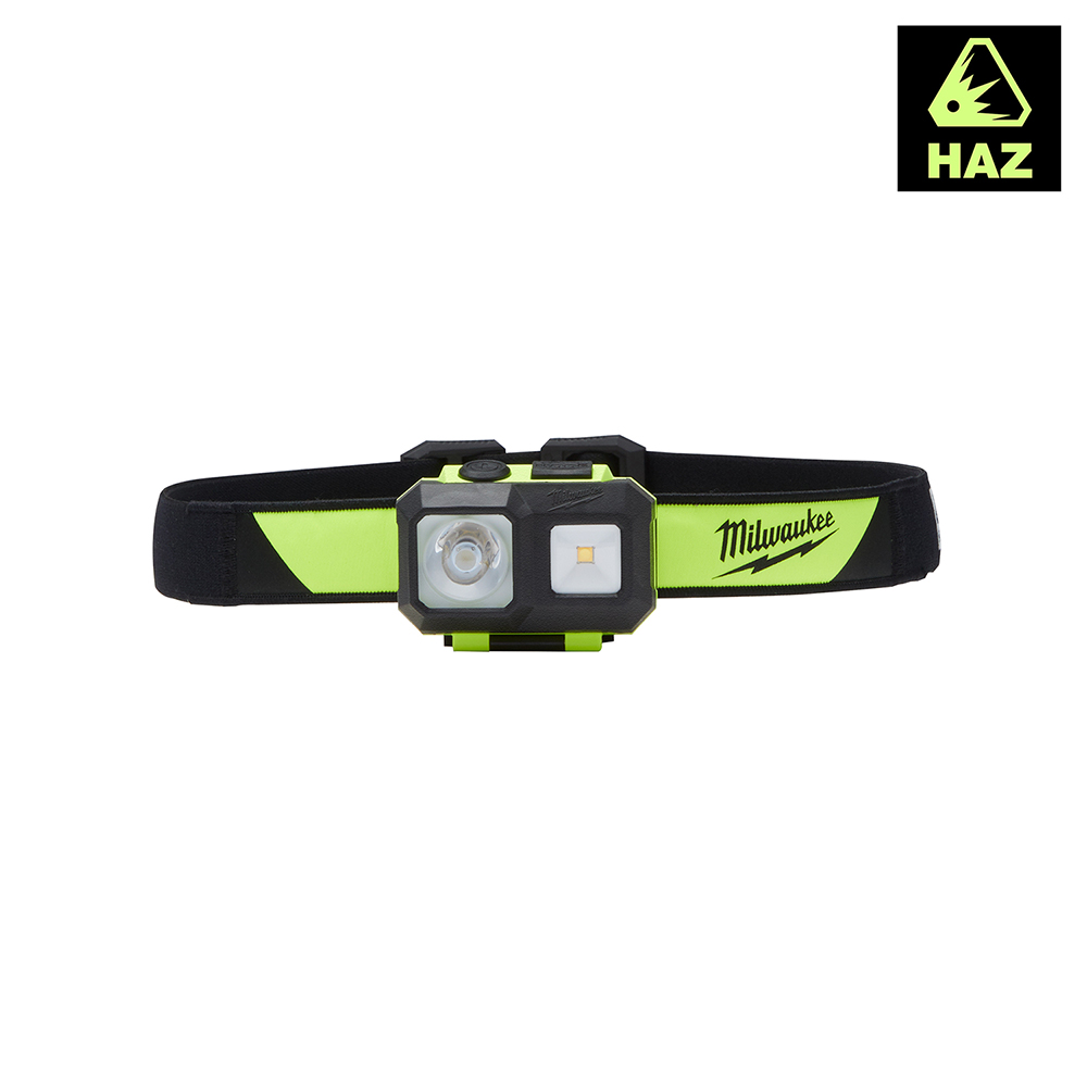 Product image for Milwaukee 2004HZL Headlamp Intrinsically Safe C I, II, III/D 1 Spot/Flood