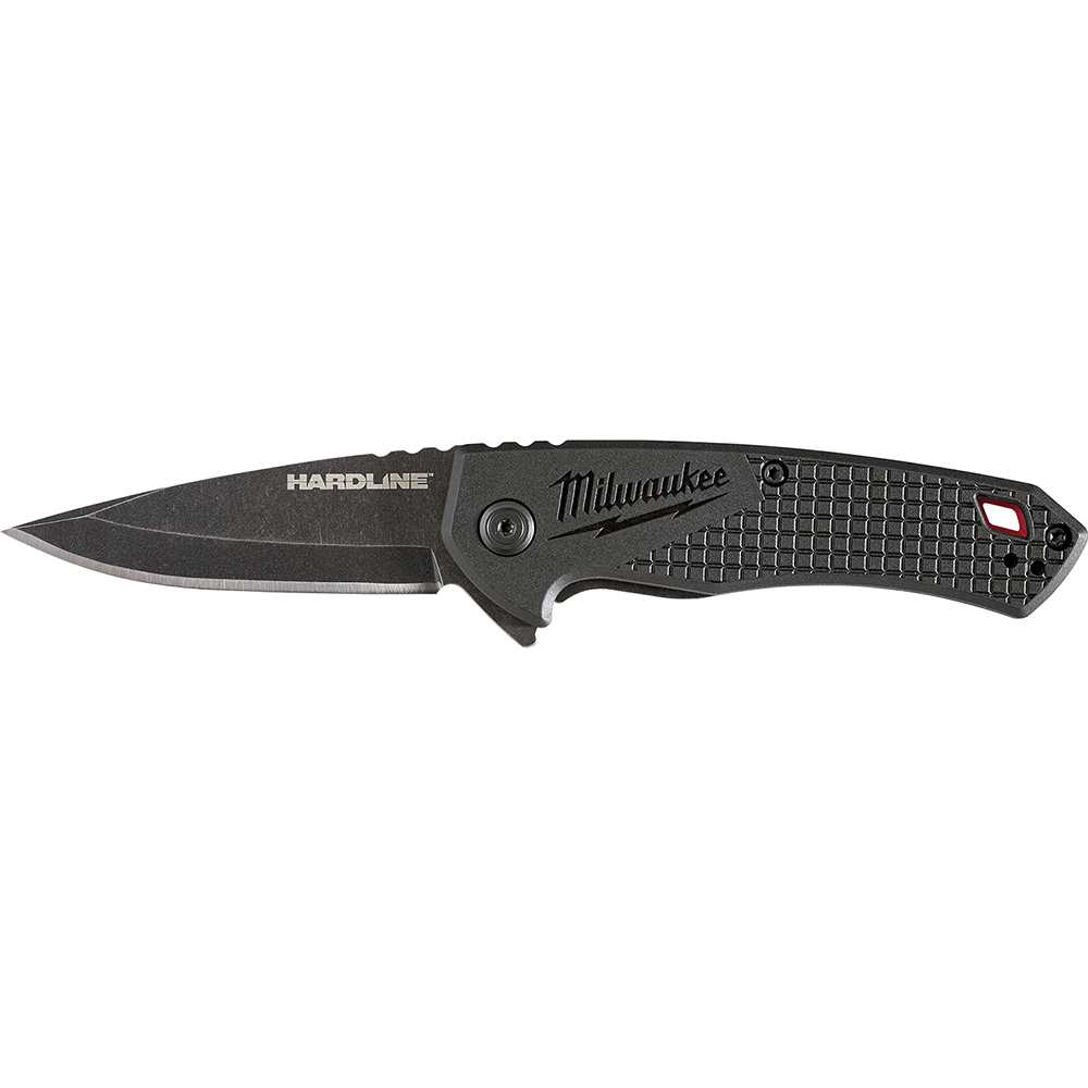 Product image for Milwaukee 48-22-1997 2.5" HARDLINE™ Smooth Drop Point Blade Pocket Knife