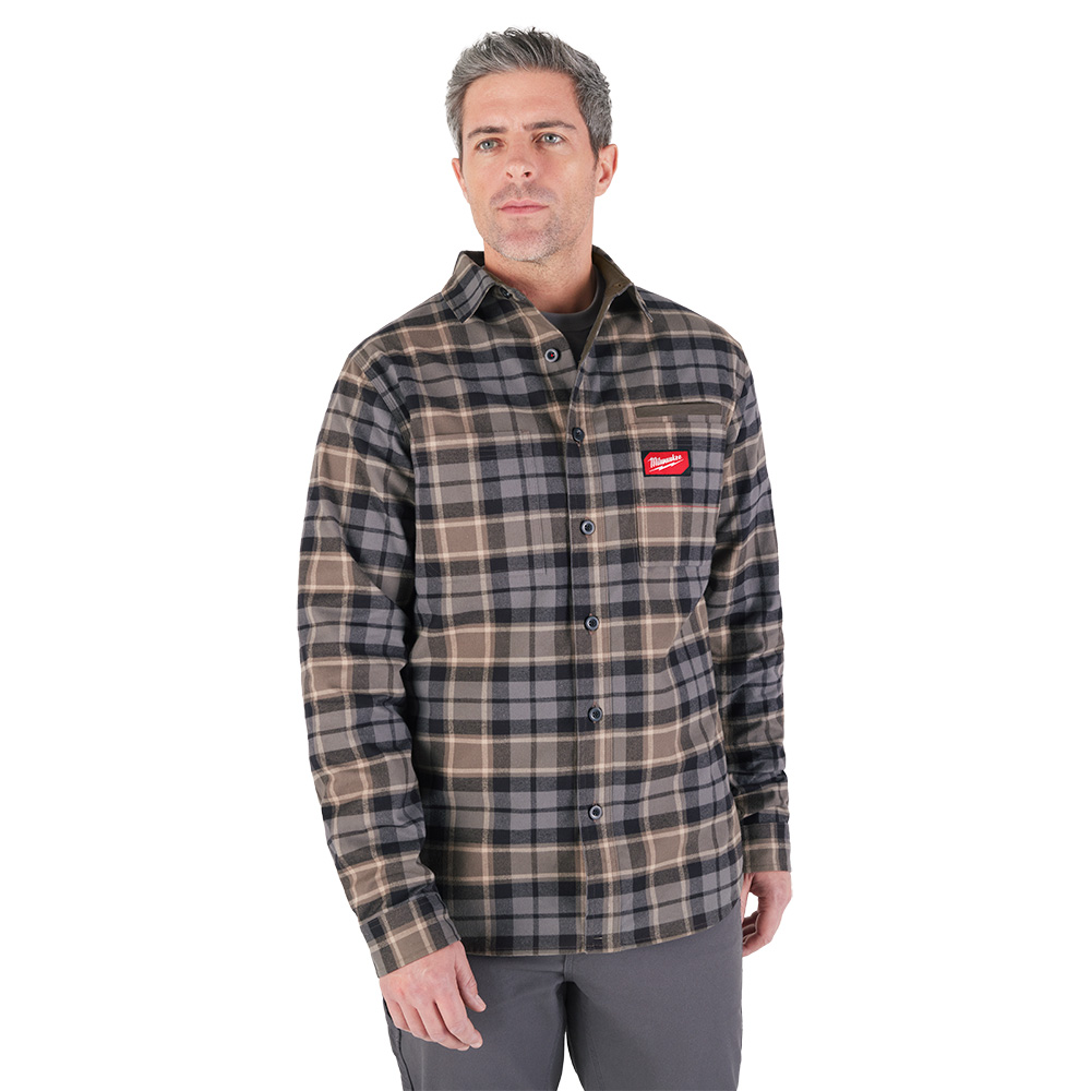 Product image for MILW M551G-3X GRIDIRON Flannel Shir