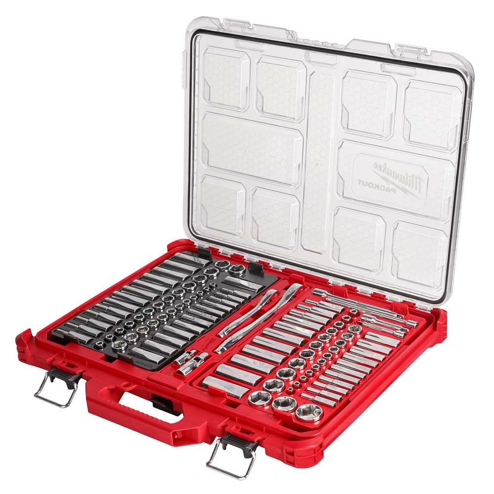 Mayer-DDS-1/4 in. & 3/8 in. 106 Pc. Ratchet and Socket Set in PACKOUT™ - SAE & Metric-1