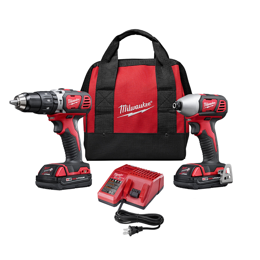 Product image for Milwaukee 2697-22CT M18™ Cordless Lithium-Ion 2-Tool Combo Kit