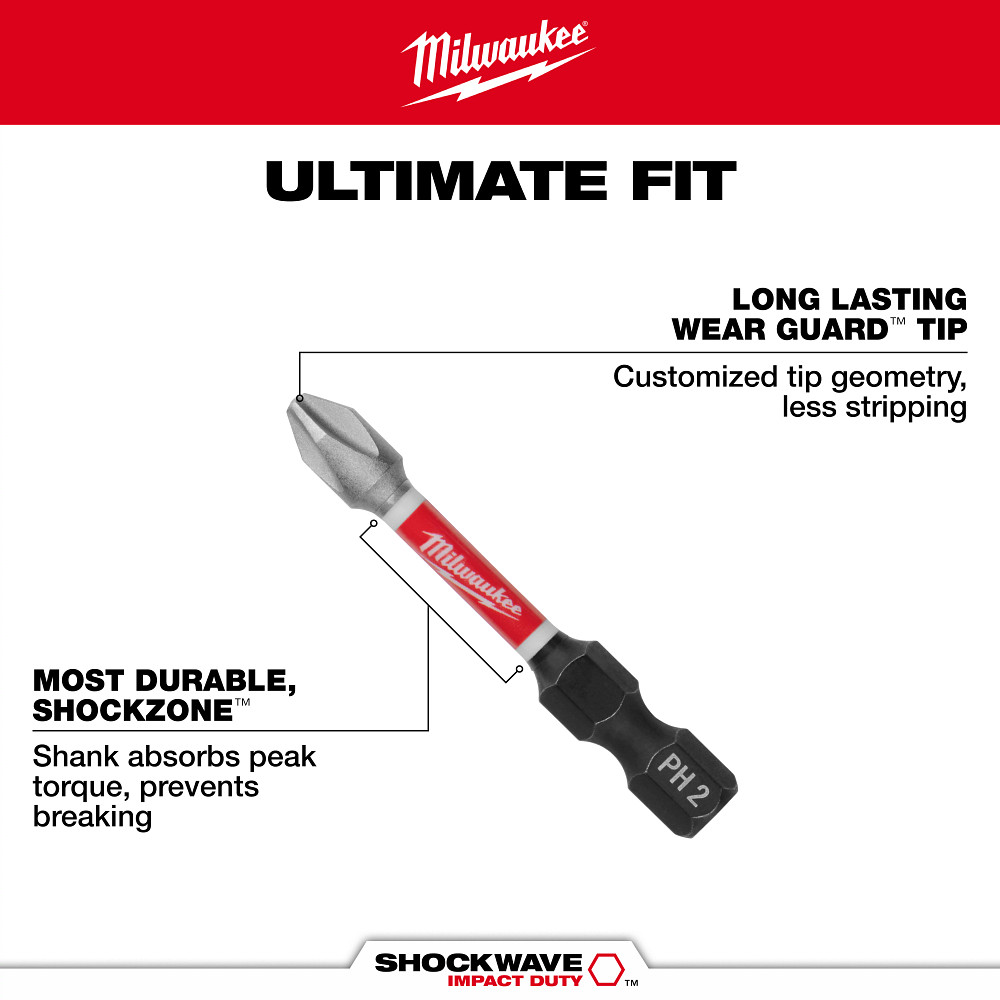 18PC SHOCKWAVE™ Impact Duty Driver Bit Set