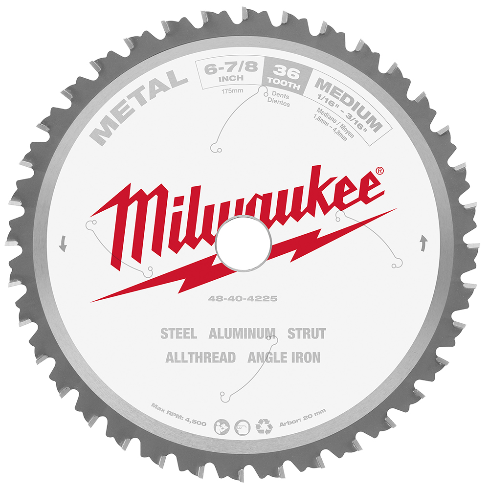 Product image for Milwaukee 48-40-4225 6-7/8 in. Ferrous M