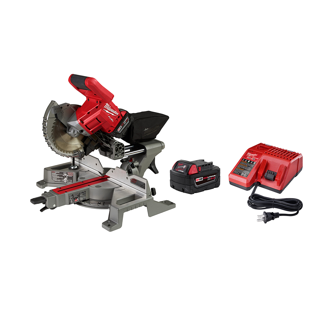 Product image for Milwaukee 2733-21 M18™ FUEL™ 7-1/4" Dual Bevel Sliding Compound Miter Saw