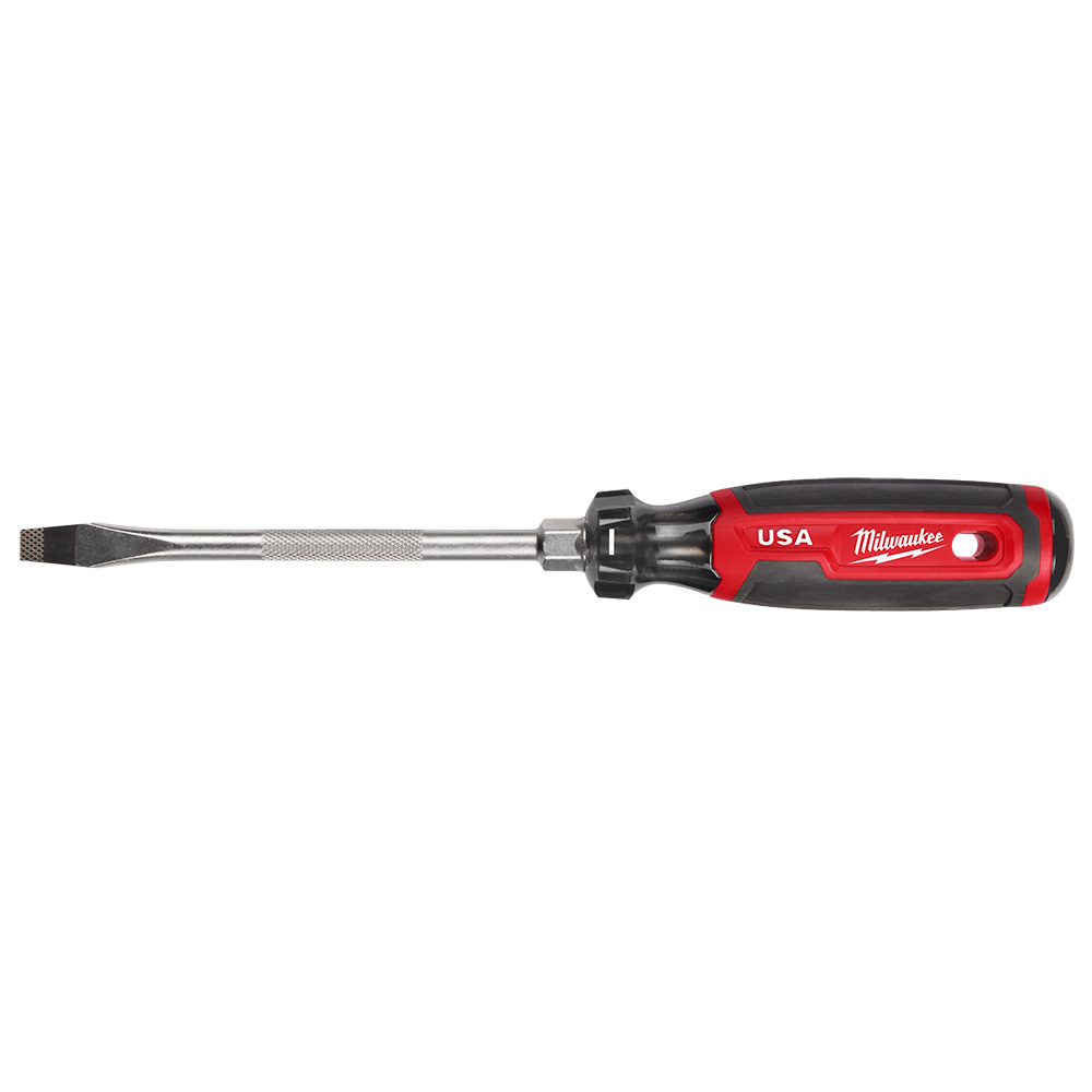 Product image for Milwaukee MT207 5/16" Slotted Cushion Grip Screwdriver, 6" Shaft (USA)