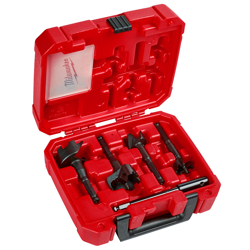 Product image for Milwaukee 49-22-0135 Contractor's Selfeed Bit Kit (4-Piece)