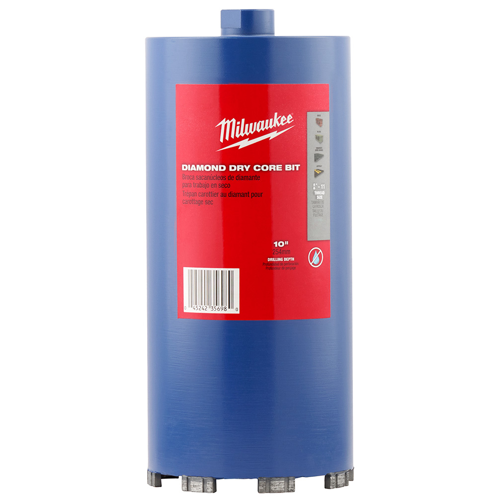 Product image for Milwaukee 48-17-0060 6" Dry Core Masonry Bit