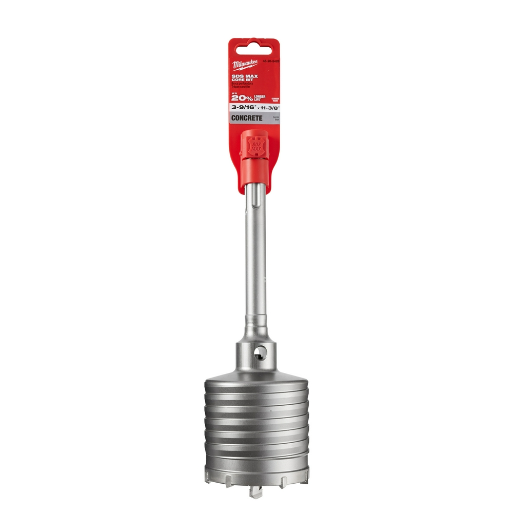 3-9/16" X 11-3/8" One Piece SDS Max Core Bit