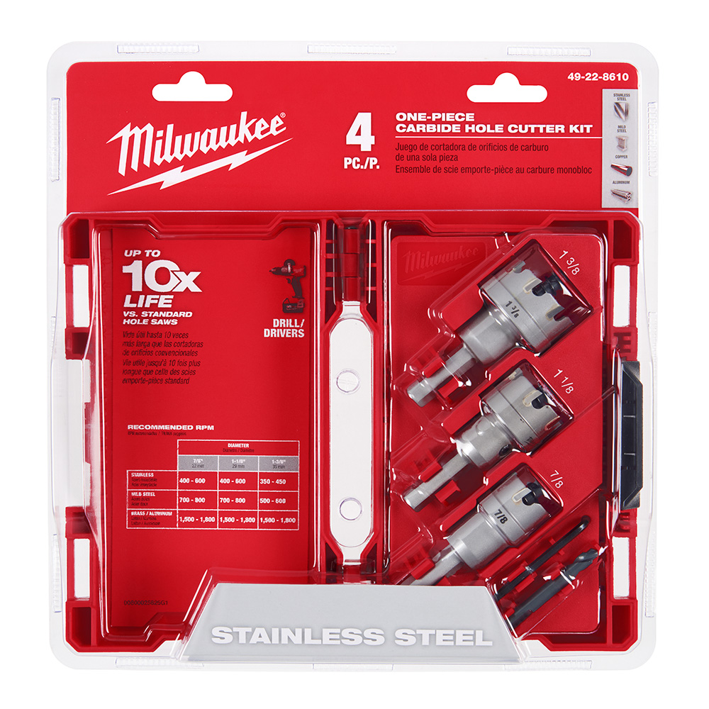 Mayer-DDS-One-Piece Carbide Hole Cutter Set - 4PC-1