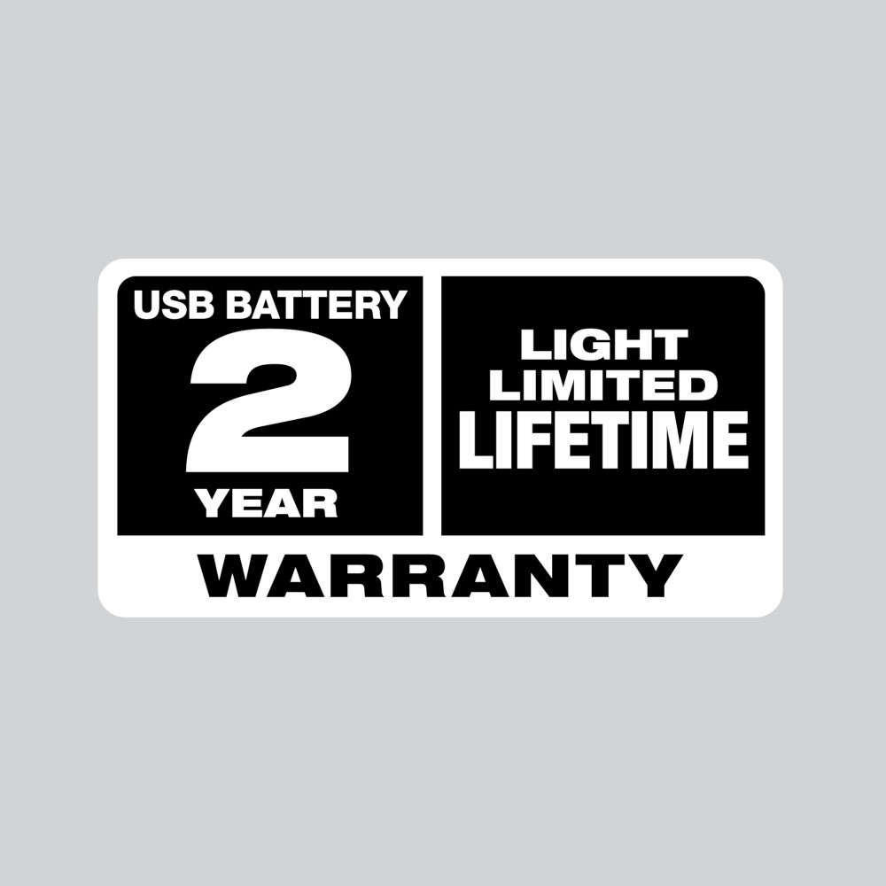 REDLITHIUM™ USB 1100L Twist Focus Flashlight