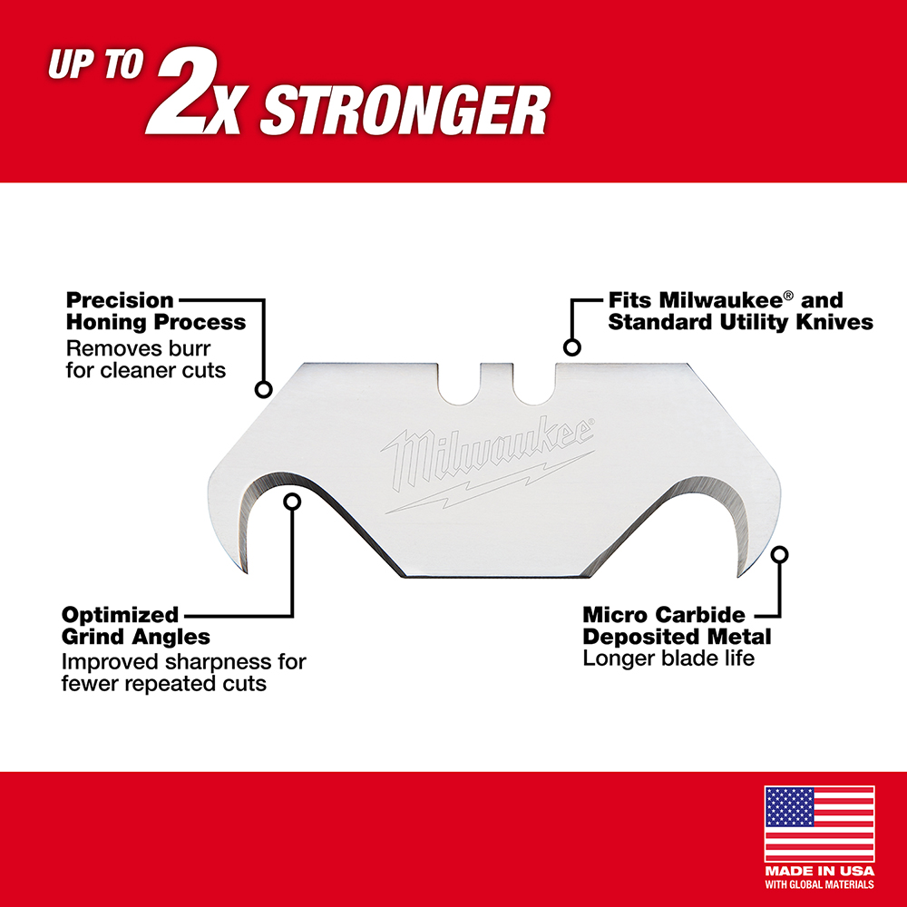 5-Piece Hook Utility Knife Blades