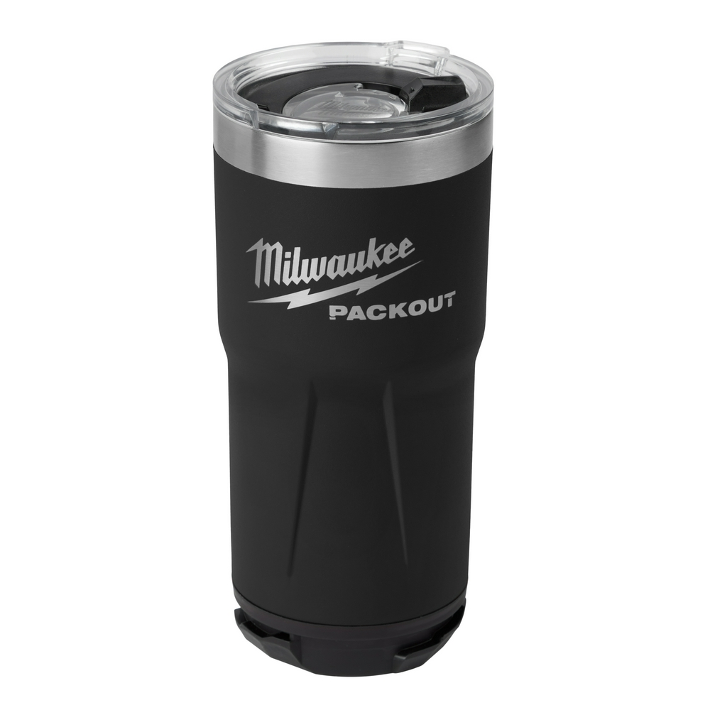 Product image for Milwaukee 48-22-8392B PACKOUT™ 20oz Tumbler - Black