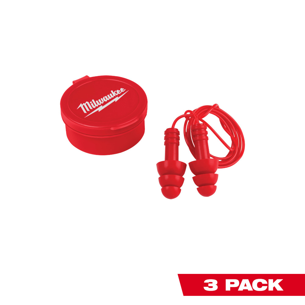 Mayer-DDS-3PK Reusable Corded Earplugs-1