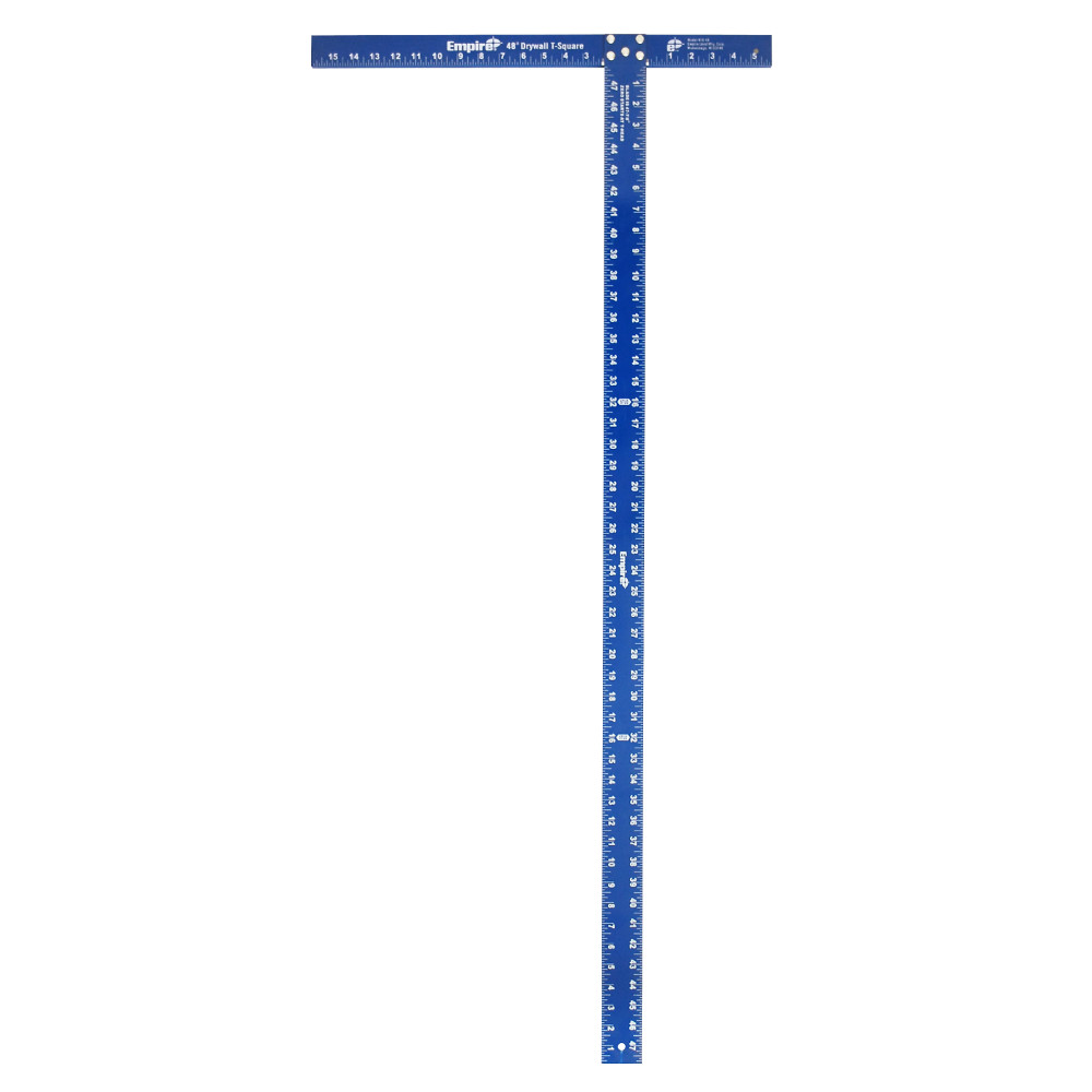Product image for Empire 410-48 48" Blue Drywall T-Square