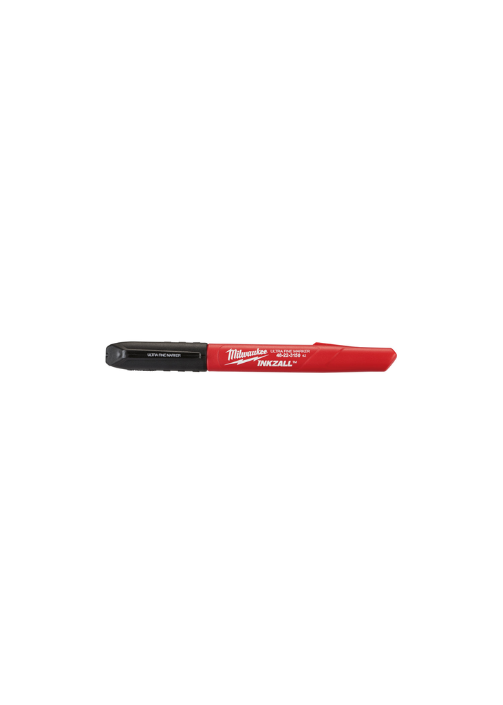 Product image for Milwaukee 48-22-3150 12 pk INKZALL™ Black Ultra Fine Point Markers