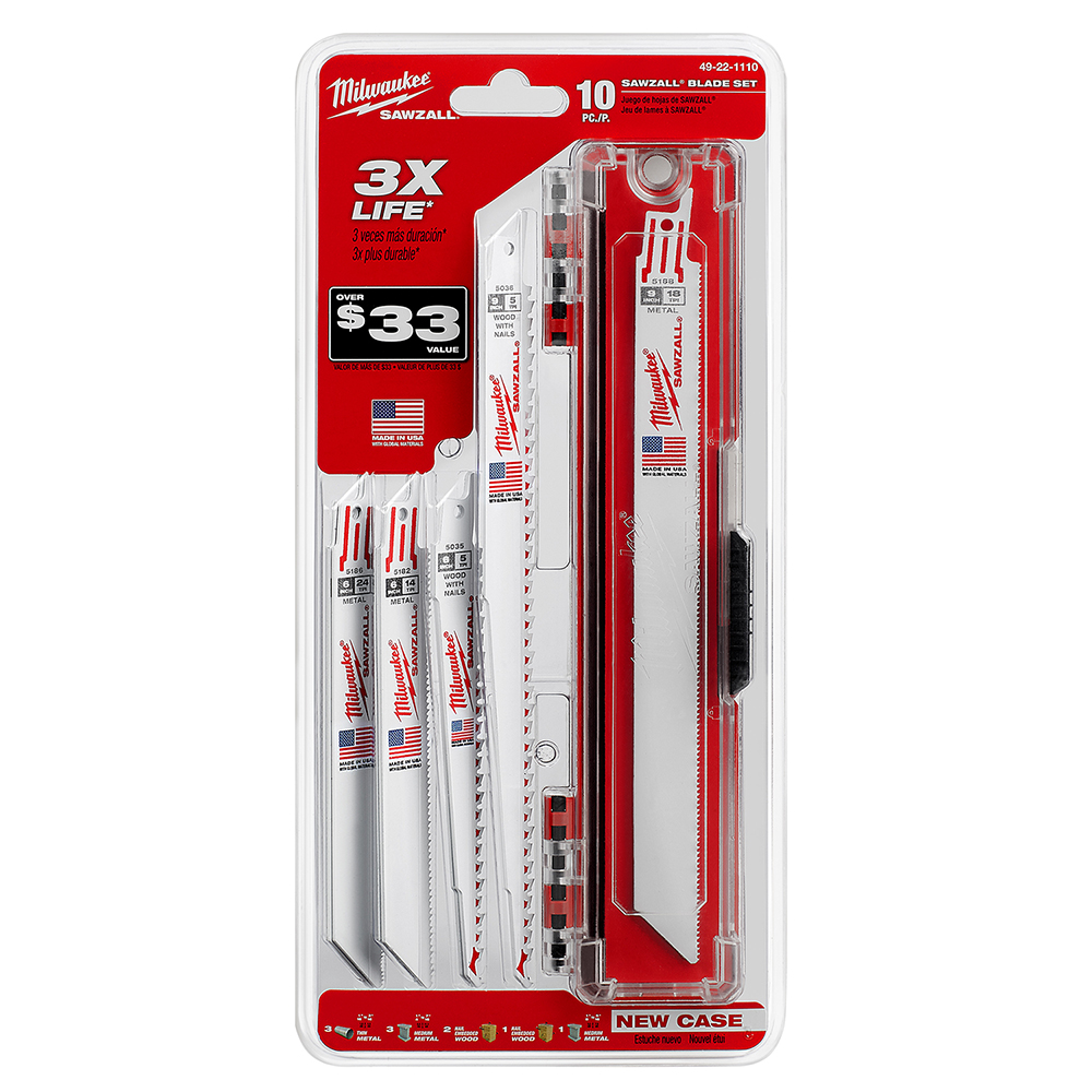 Mayer-DDS-10PC General Purpose SAWZALL® Blade Set-1