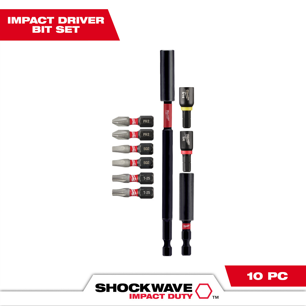 10PC SHOCKWAVE™ Impact Duty Expand Set