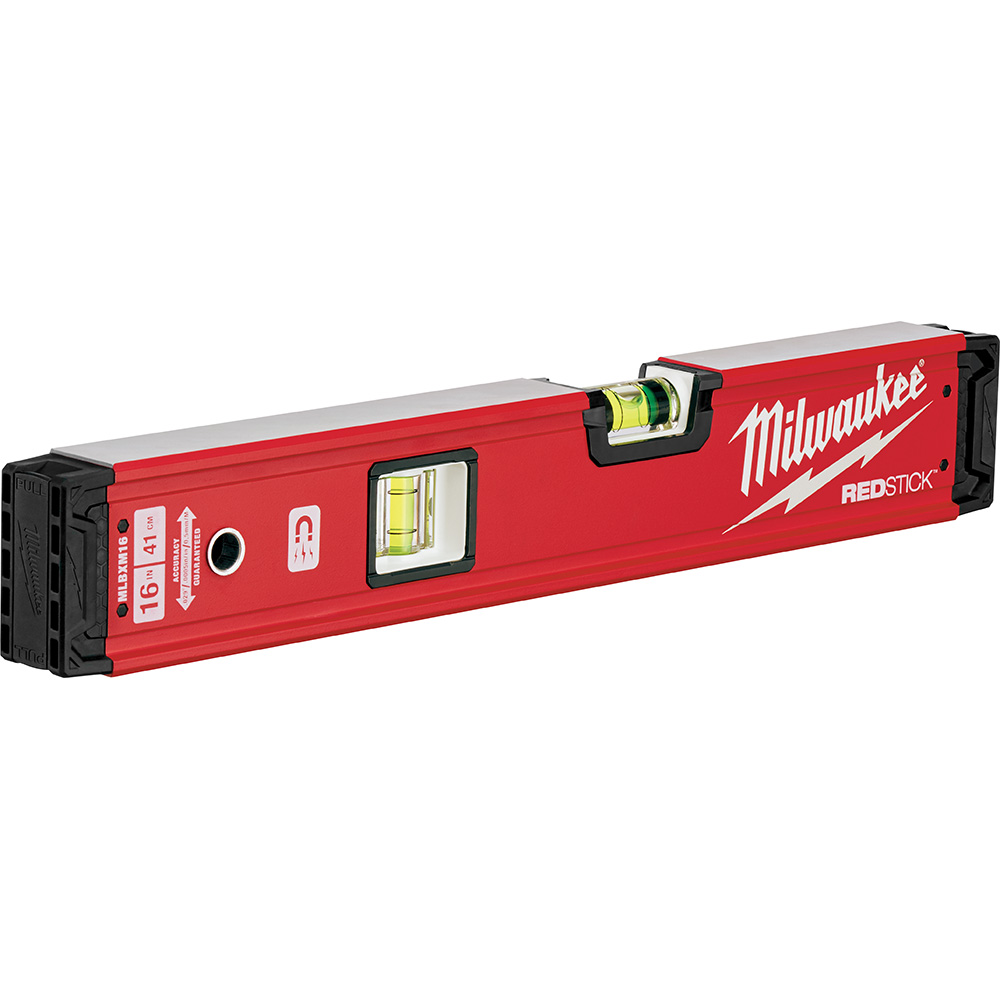 Product image for Milwaukee MLBXM16 16" REDSTICK™ Magnetic Box Level
