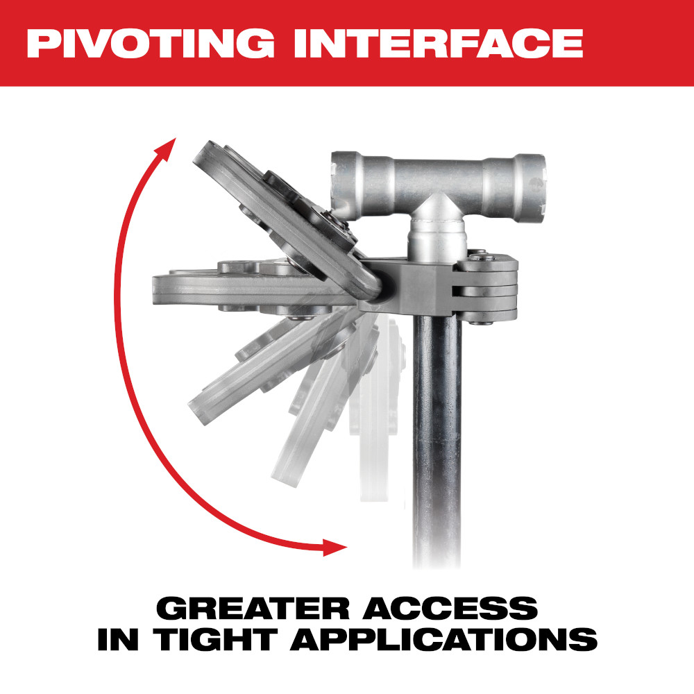 1/2" - 2" IPS-P Pivoting Press Ring Kit for M18™ FORCE LOGIC™ Press Tools