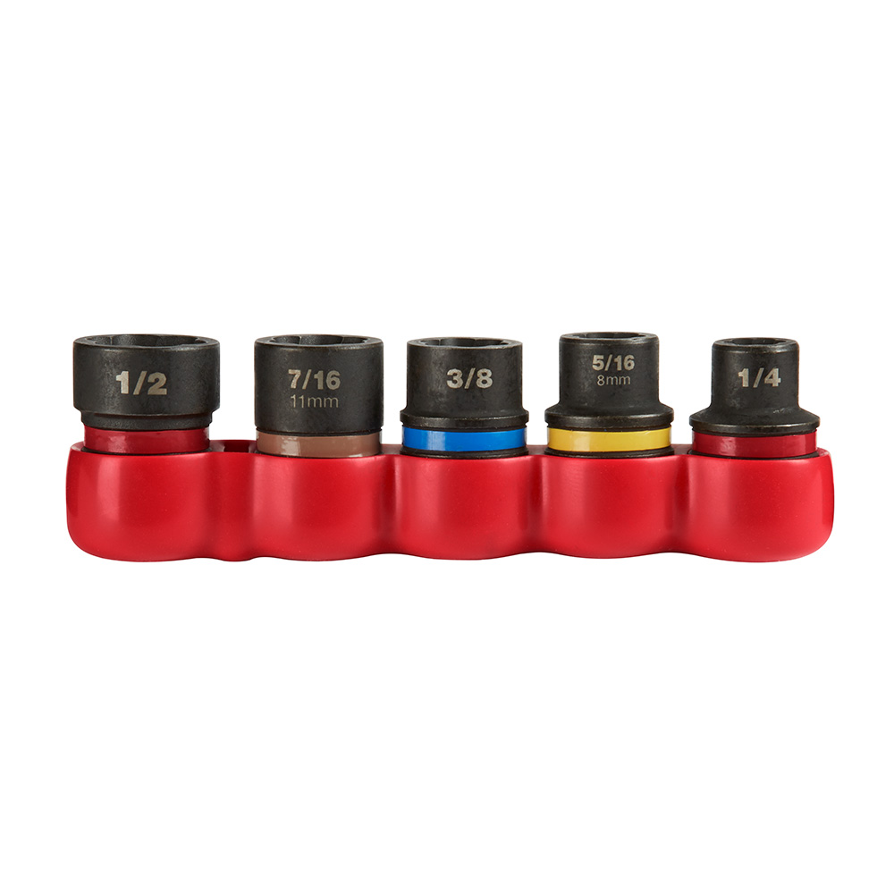 Product image for Milwaukee 48-32-8000 6-Piece SHOCKWAVE&#8482; Impact Extractor Set