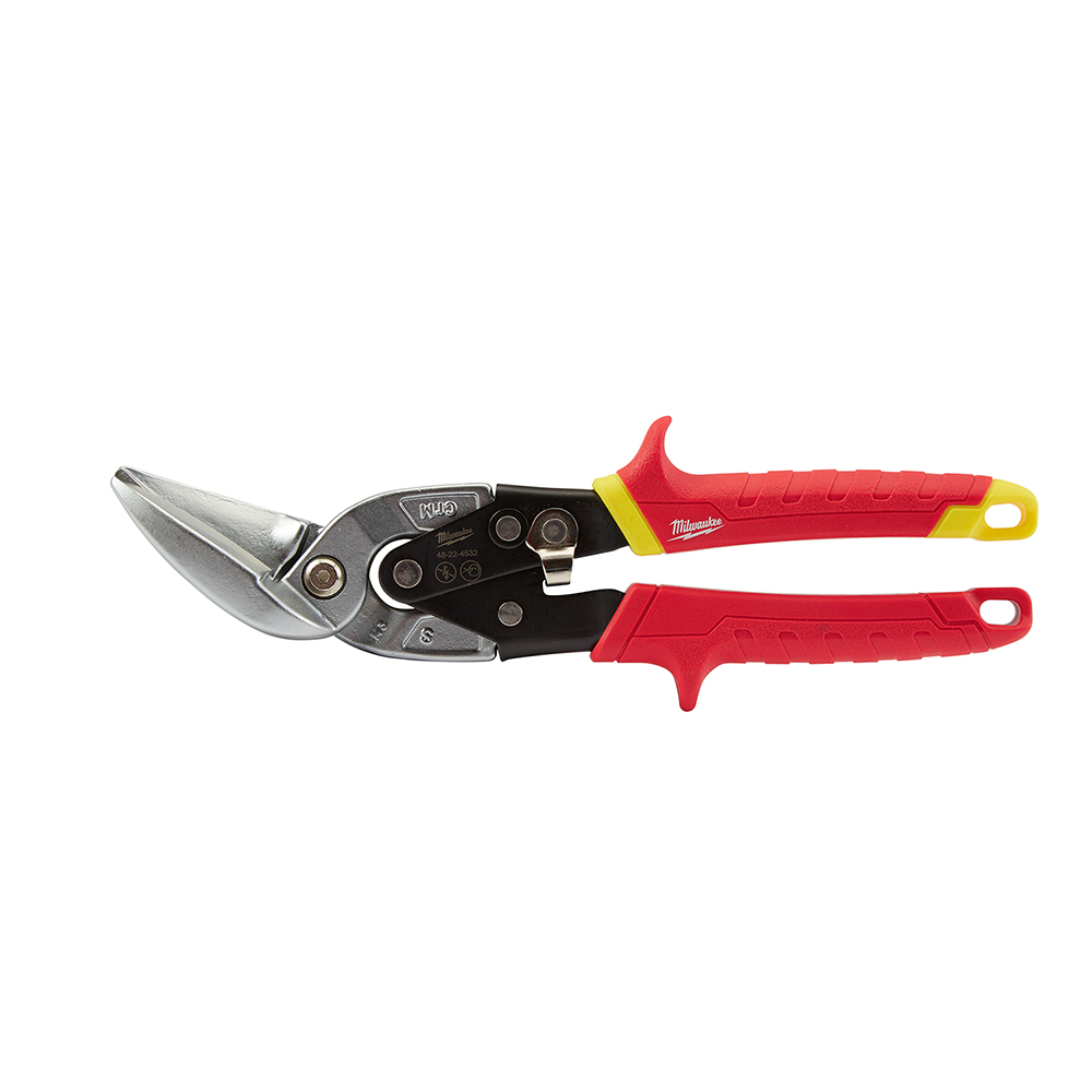 Product image for Milwaukee 48-22-4532 Straight Cut Offset Aviation Snips