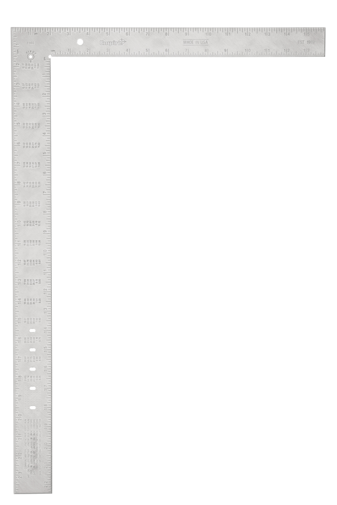 Product image for Milwaukee 1140 24" x 16" Aluminum Framing Square