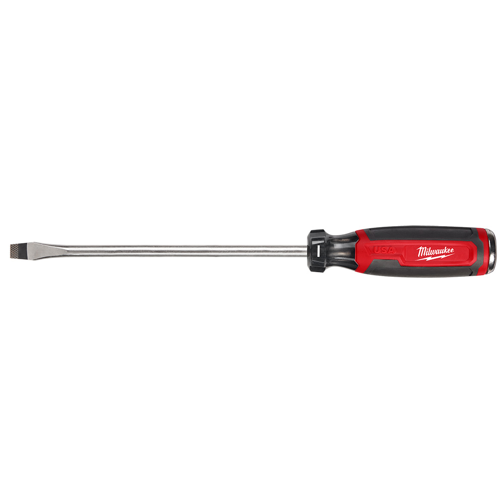 Product image for Milwaukee MT210 3/8" Slotted Cushion Grip Demolition Screwdriver, 8" Shaft (USA)