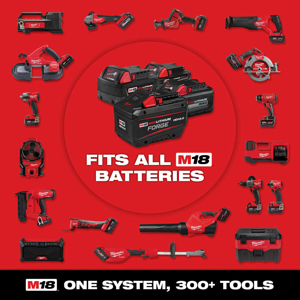 M18 FUEL™ 4-1/2" / 5" Variable Speed Braking Grinder, Slide Switch Lock-On