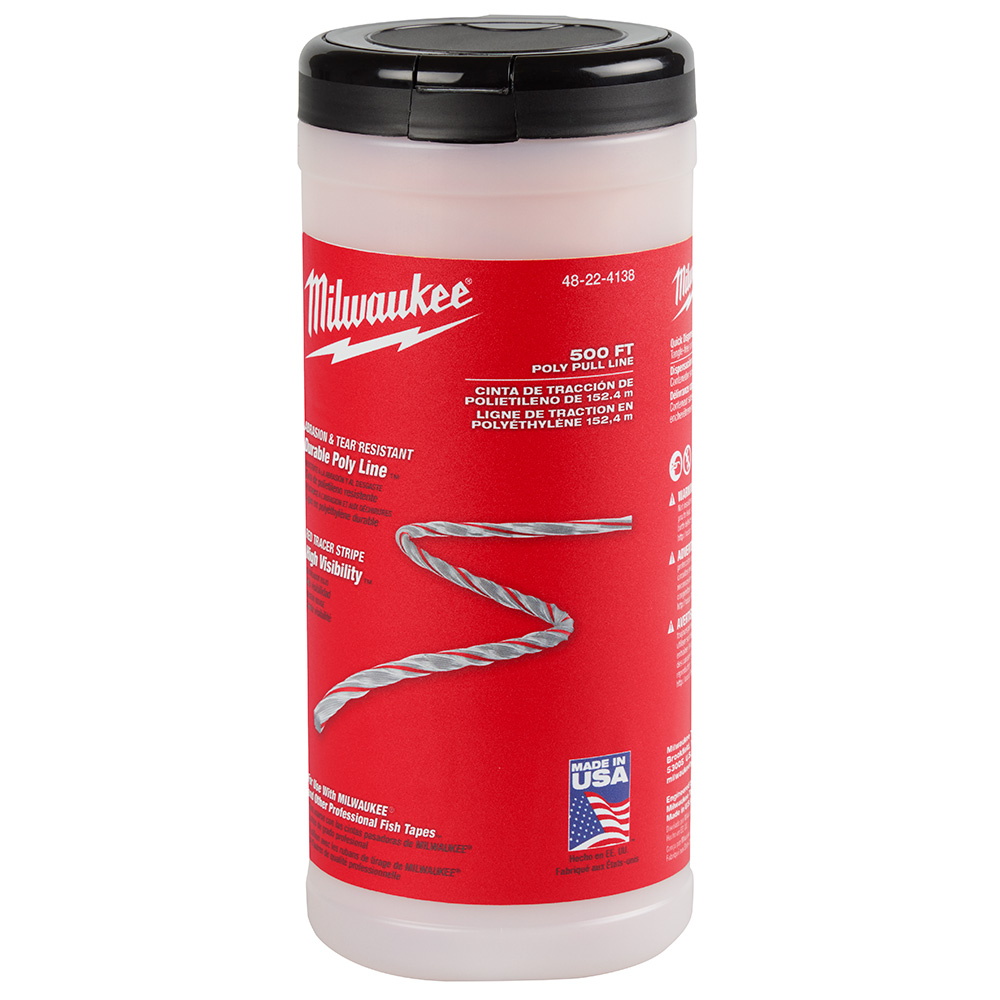 Product image for MILW 48-22-4138 500' Pull Line