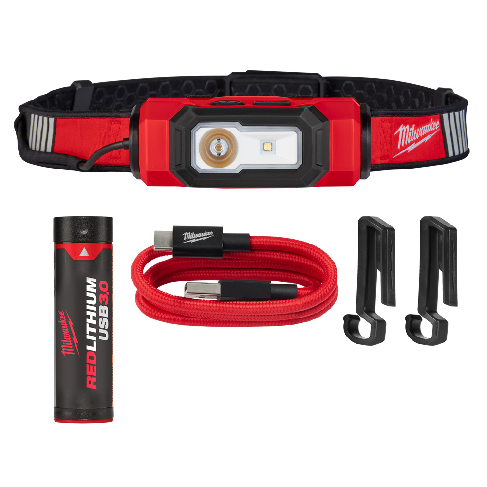 Milwaukee 2116 21 USB Rechargeable BEACON Hard Hat Light NorthEast Electrical