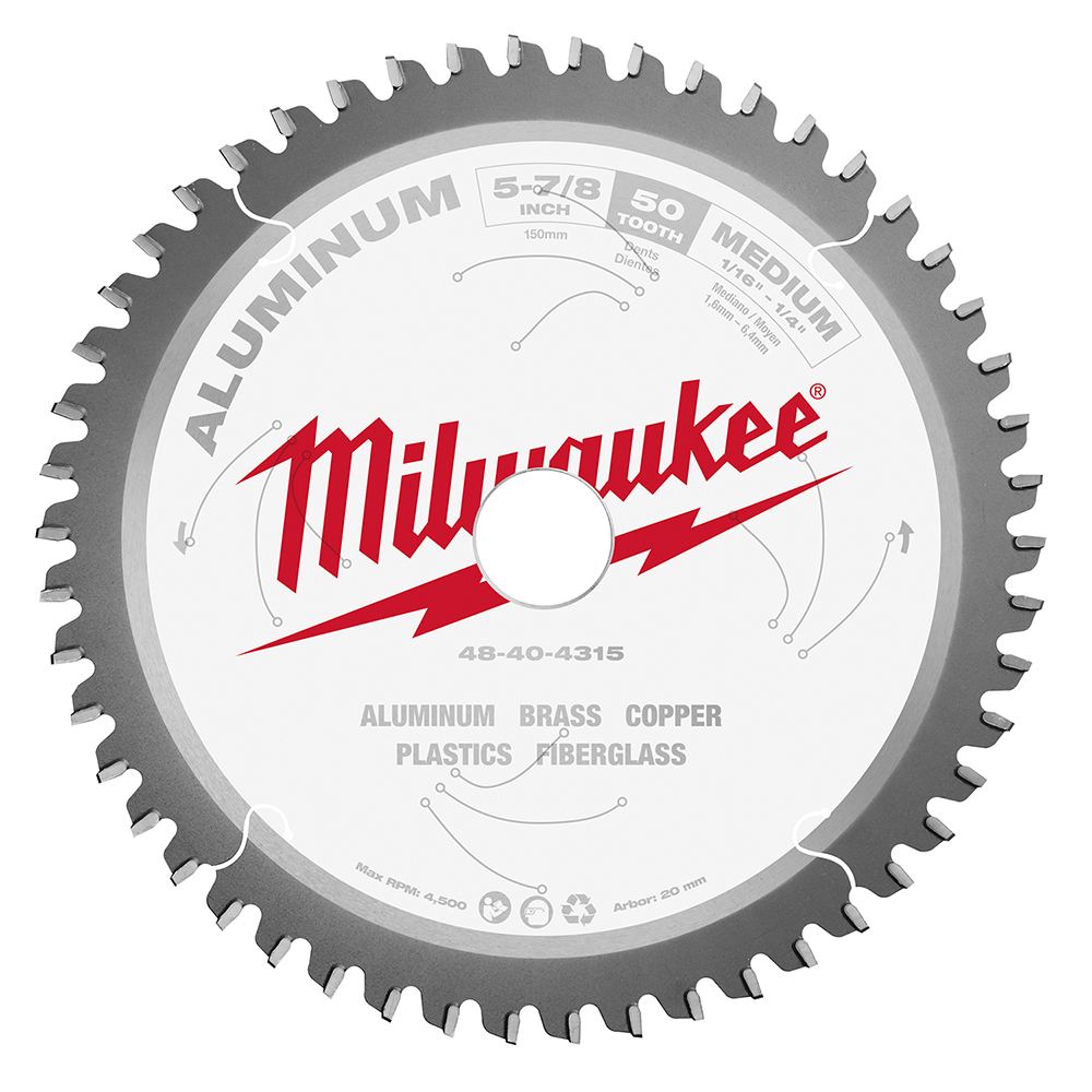 Product image for Milwaukee 48-40-4315 5-7/8 in. 50T Non-F