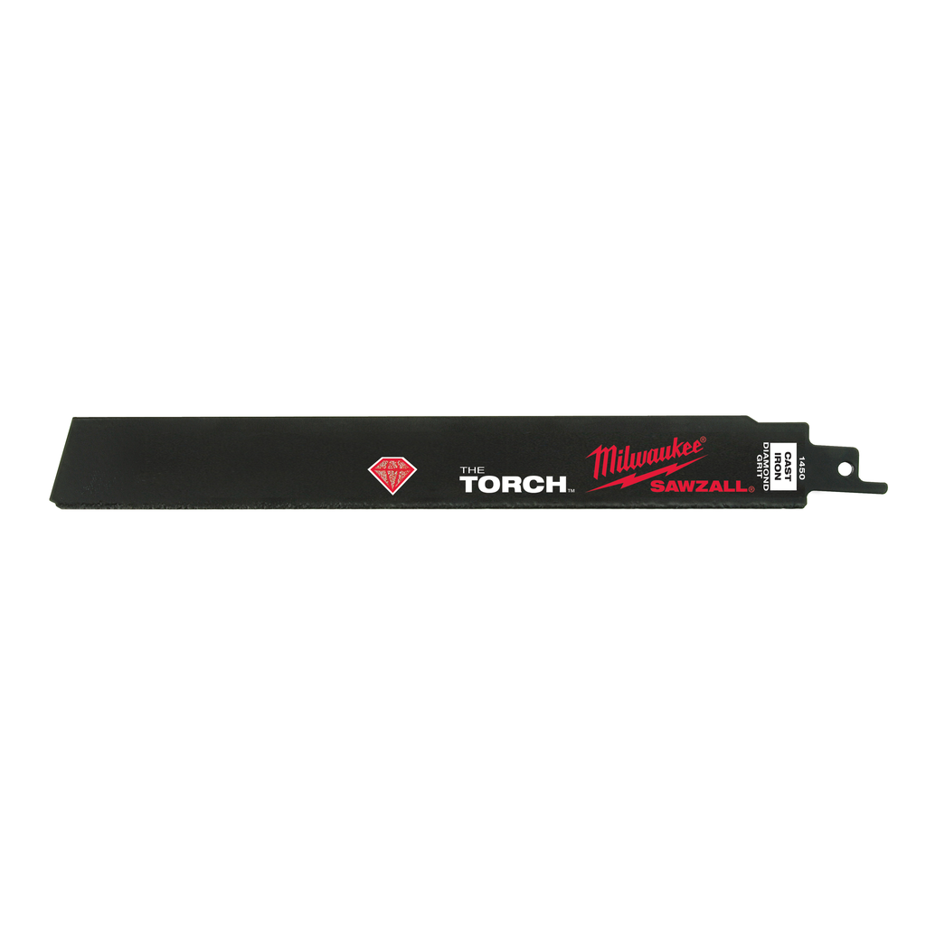 Product image for Milwaukee 48-00-1450 9" Diamond Grit the Torch SAWZALL® Blade