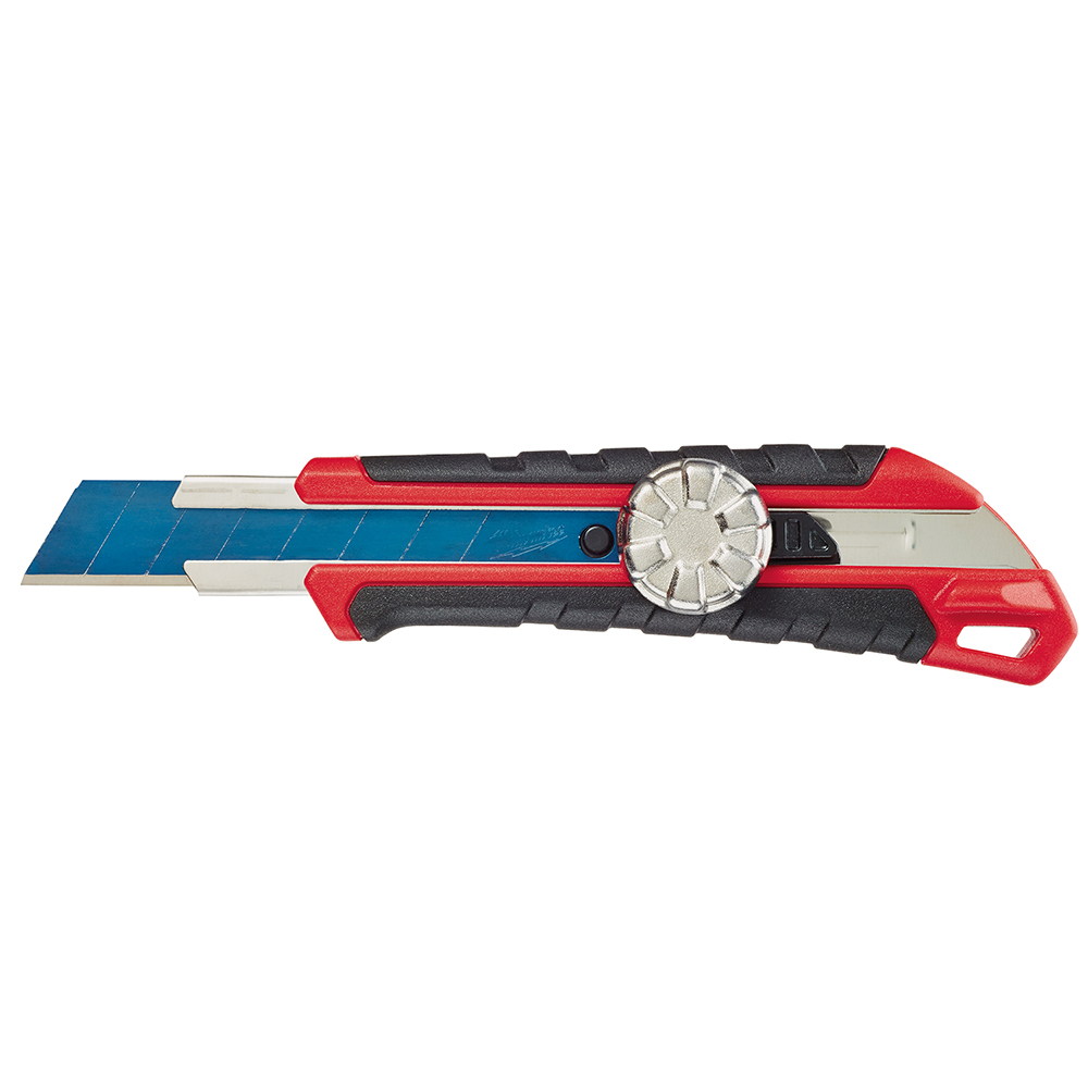 Product image for Milwaukee 48-22-1961 18mm Snap Off Knife w/ Metal Lock & Precision Cut Blade