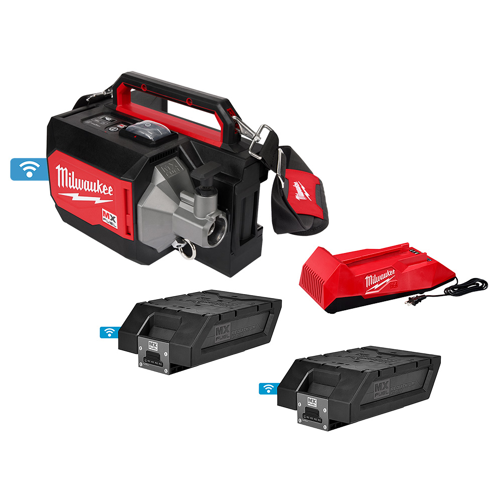 Product image for Milwaukee MXF370-2XC Concrete Vibrator